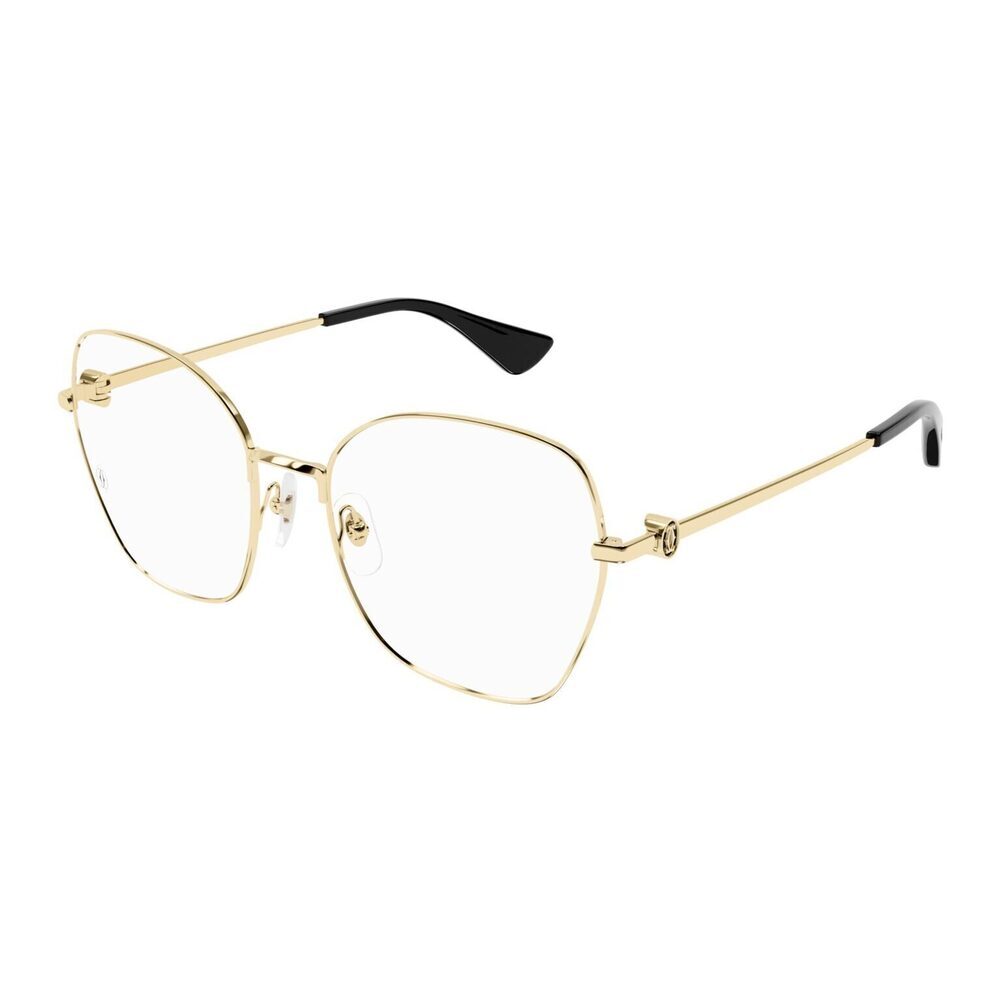 Cartier CT0413o-001 Eyeglasses Gold Metal